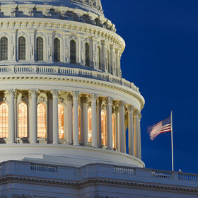 United States Capitol Building in Washington DC USA
